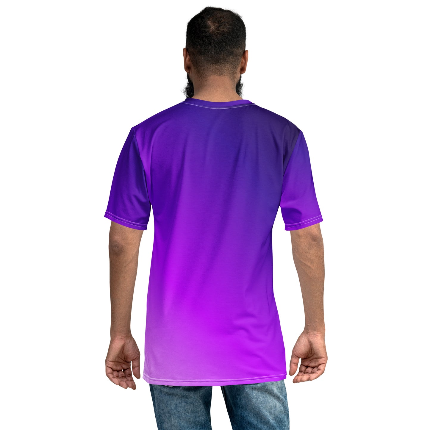 Men's t-shirt - Purple Gradient Plain