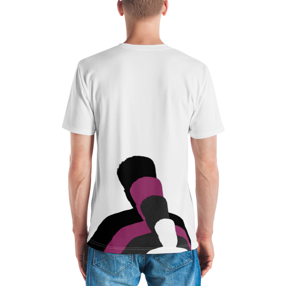 Men's t-shirt - Silhouette on Back