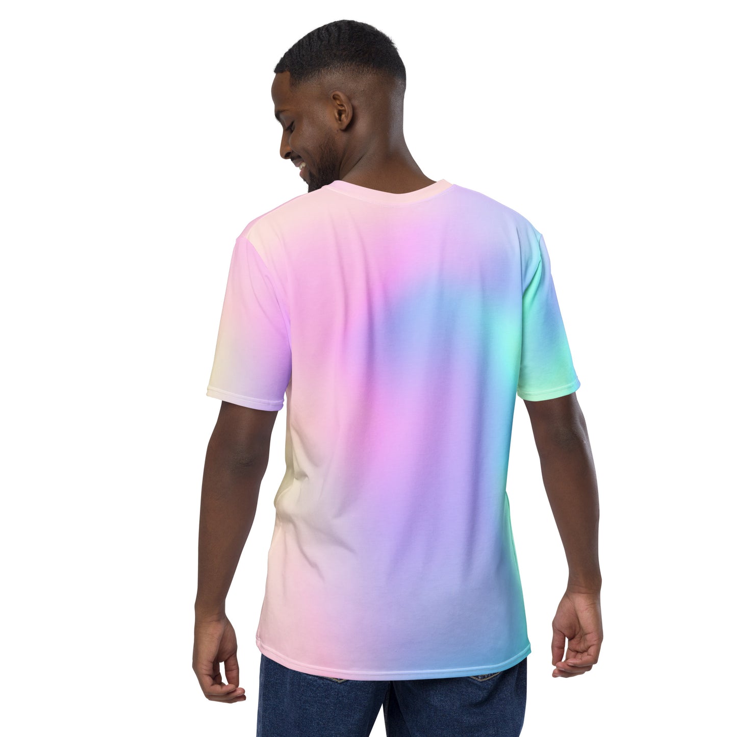 Men's t-shirt - Pearlescent with Logo Front