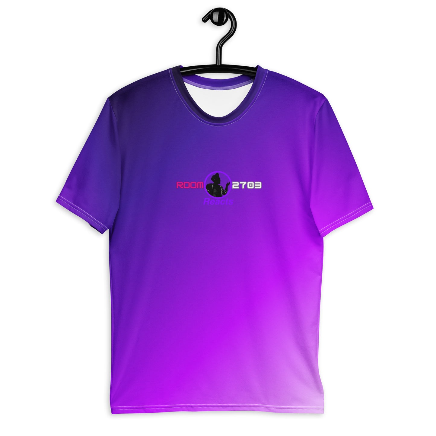 Men's t-shirt - Purple Gradient Plain