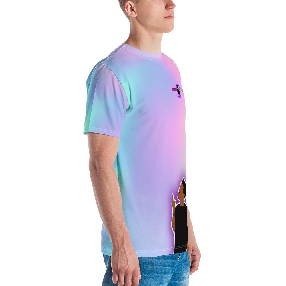 Men's t-shirt - Pearlescent with Logo Front