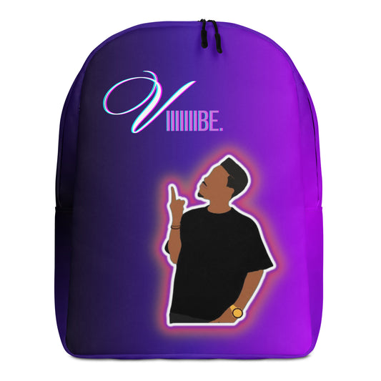 Minimalist Backpack Purple Gradient