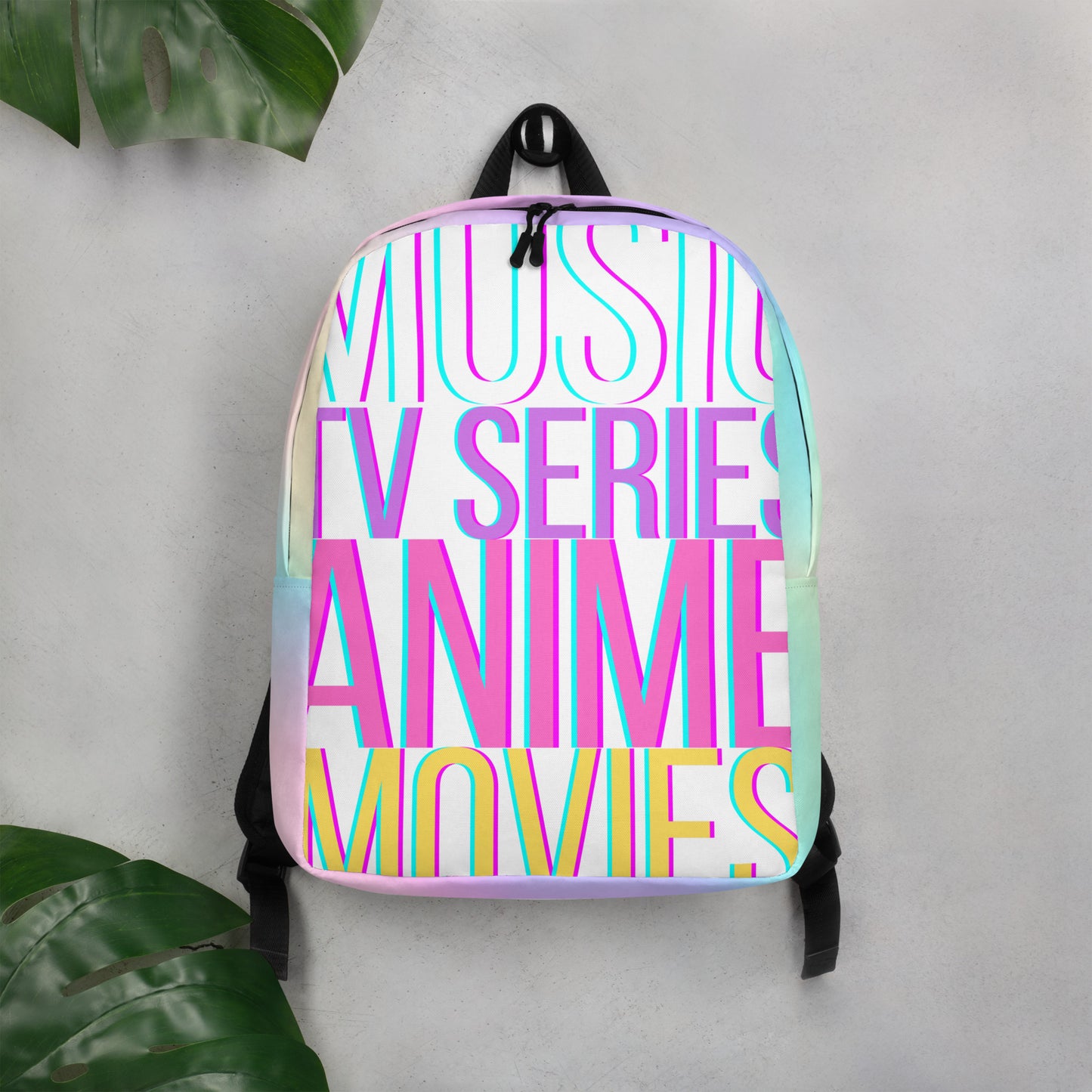 Minimalist Backpack - Movies Music TV Series Anime